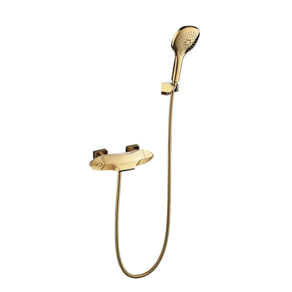 Mélangeur de douche thermostatique moderne haut de gamme finitions chromées LWX
