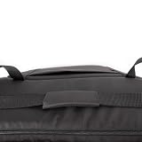 BOUTIQUE ZOO Hundetasche - Schwarz Schwarz/Minky, L bis 12 kg - Tragetasche für kleinen und mittleren Hund, Welpen, Katze