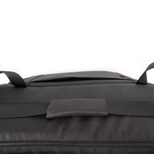 BOUTIQUE ZOO Hundetasche - Schwarz Schwarz/Minky, L bis 12 kg - Tragetasche für kleinen und mittleren Hund, Welpen, Katze