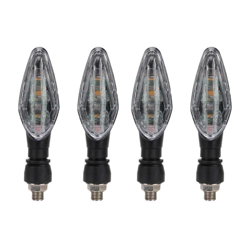 Clignotants moto DRL à éclairage continu et design épuré