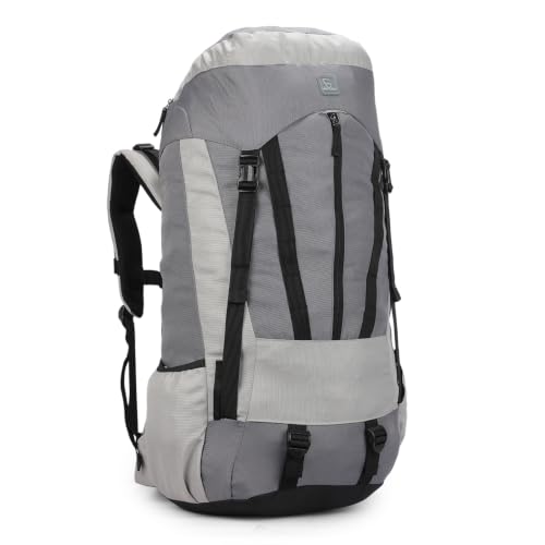 Image of GREENLANDS Cria 55L Water Resistant Rucksack: Your Perfect Companion for Outdoor Adventures, Hiking, Traveling, Sport Camping, and Trekking