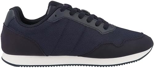 Tommy Hilfiger Flag Logo Trainers, Navy 9 | Image 2