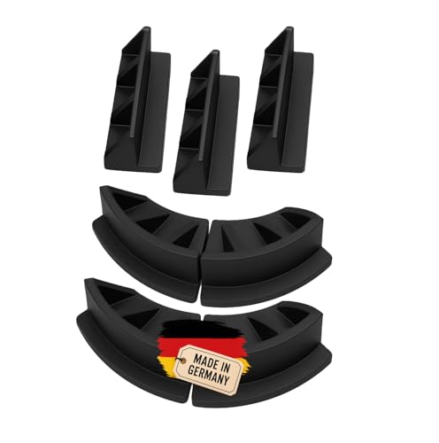 Naturalspring® Halterung für Philips Hue Play Gradient Lightstrip TV Fernseher, Perfekte Ausrichtung, Set mit 5 Clips