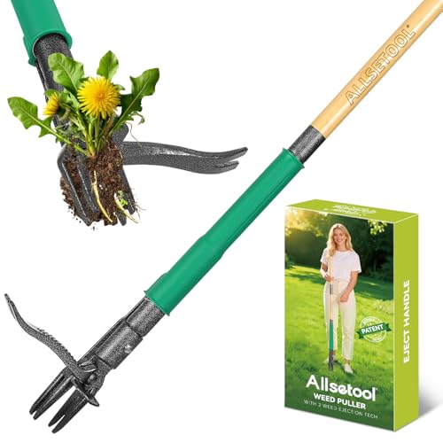 Allsetool Weed Puller Tool with 2...