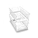 Produktbild Madesmart 2-Tier Plastic Multipurpose Organizer with Divided Slide-Out Storage Bins, Under Sink and Cabinet Organizer Rack, Clear