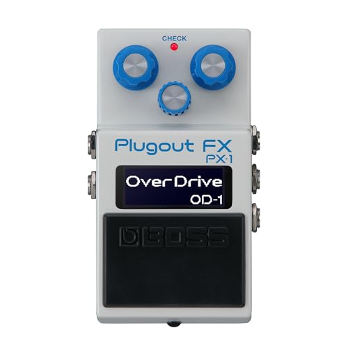 BOSS PX-1 Plugout FX | Innovative Convertible Hardware Platform | Up To 16 Iconic BOSS Effects in One Compact Pedal | Authentic Tone & Response | Pedalboard Space-Saver | Flexible I/O Support