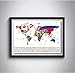 Global Walkabout ESPAÑOL - Mapa del rasguño mundial y mapa de rasguño...