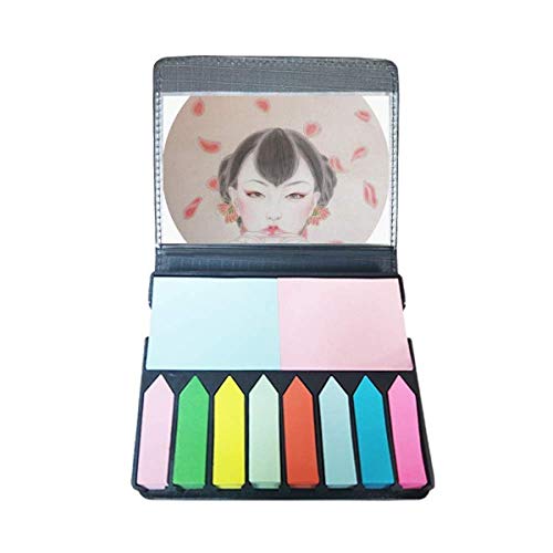 Rouge Chinois Traditionnel Beauté Peinture Auto-Stick Note Marqueur Page