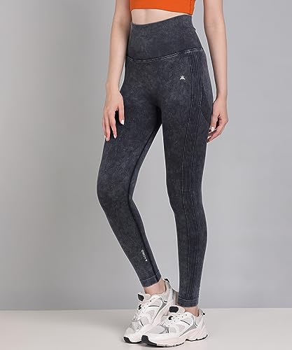 Image of Kobo Active Wear for Women Gym | High Waist | Ankle Length | Squat-Proof | Workout Tights for Women | 4-Way Stretch | Leggings for Gym, Cardio | Yoga Pants (Imported)