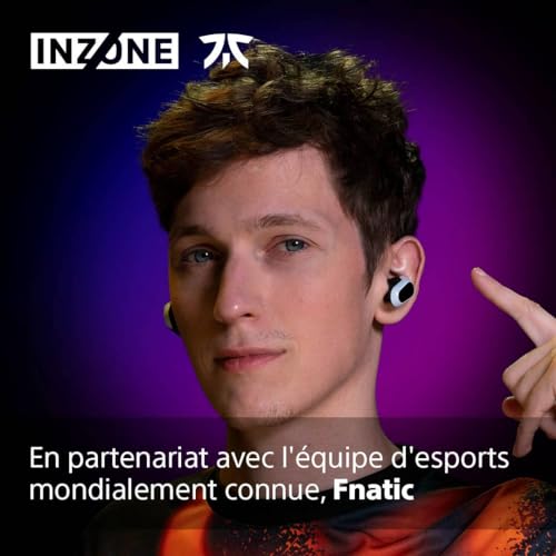 Ecouteurs sans fil Gaming Sony INZONE BUDS WF G700NW Réduction de bruit 12h autonomie - vue 10