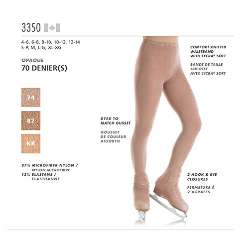 Mondor 3350 Opaque Adult Over The Boot Tights - Medium, Suntan - Thumbnail 7