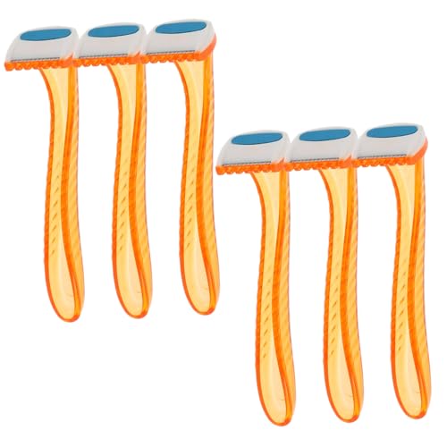Gogogmee 12 Piezas Maquinillas de Afeitar para Mujer Recortador Compacto Afeitadora Ergonomica para Áreas Privadas Herramienta de Ligera y Portátil Color Aleatorio