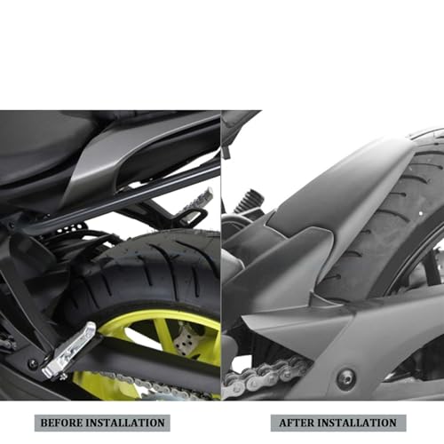 Extension garde-boue arrière Tracer 700 finition premium ABS - 7