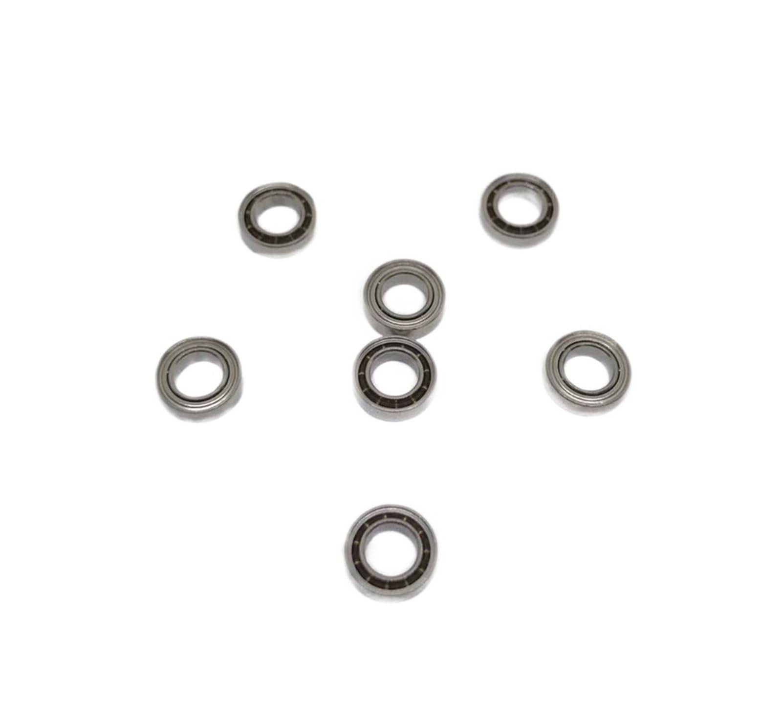 VSPPJYFG Bimetal Seal Shield Micro deep Groove Bearing 50pcs MR74 Open Bearing 4x7x2mm Deep Groove Ball Bearing Miniature Bearing