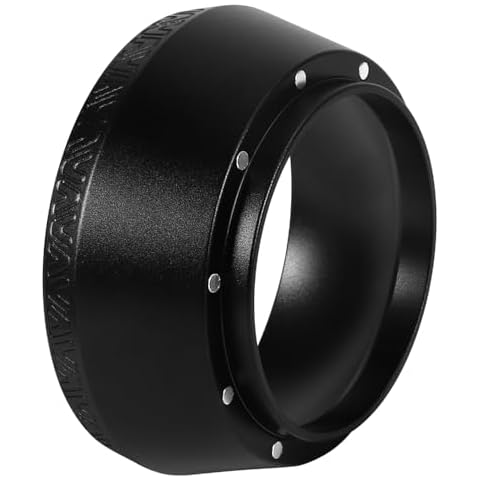 PAMISO Magnetic Dosing Funnel, 51mm Espresso Dosing Funnel Aluminous Alloy Compatible with Breville 51mm Bottomless Portafilter Cover