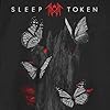DFXBHW Sleep Token Butterflies Band Logo T Shirt Black #1