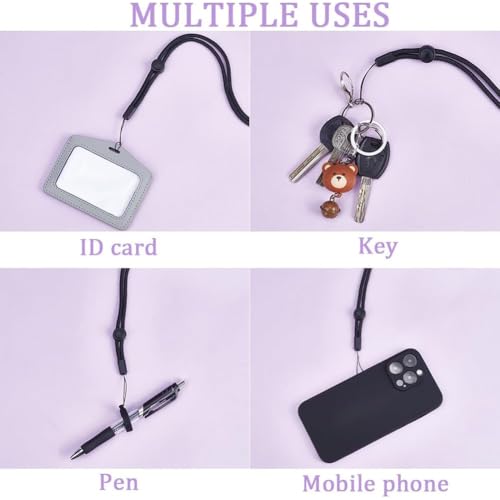 11 Size Anti-Lost Lanyard Set with 22pcs Silicone Rubber Rings 1pc L...