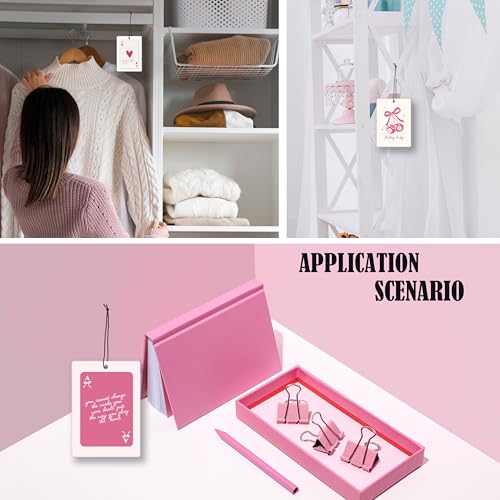 Image of Cute Preppy Pink Lavender Car Air Freshener, Coquette Pink Bow Lucky 8 Ball Cherry Ace Card Hanging Air Freshener 4 Pcs for Cars Closet Drawer Books,Car Accessories Mirror Decor for Women