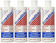Incredible Inc. Cleaner; Stain Remover; Deodorizer 16 Oz (4 Pack)