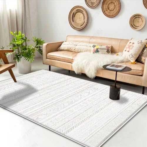 Tapis de sol géométrique salon chambre grand format 200x400 cm - 2