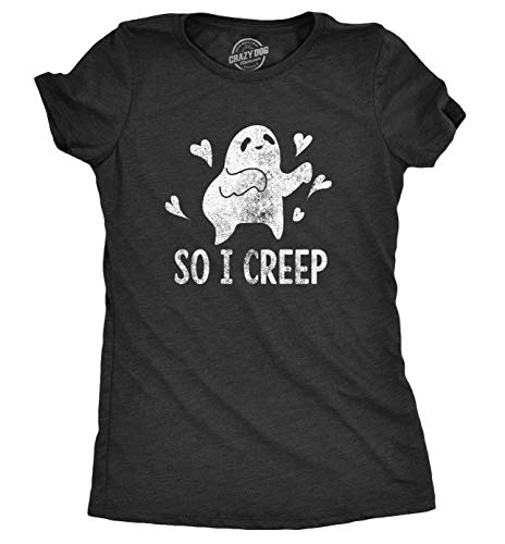 Amazon.com: Womens so I Creep T Shirt Funny Halloween TLC Song Tee
