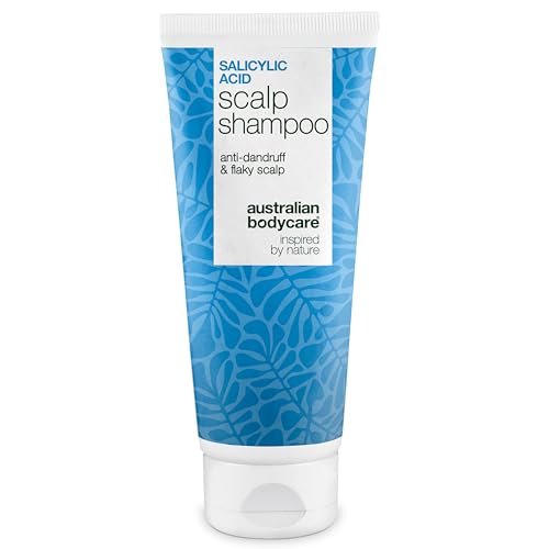 Salicylsäure Anti-Schuppen Shampoo gegen Schuppen, juckende & trockene Kopfhaut. Das Schuppenshampoo mindert Neubildung von Schuppen, mit Salicylsäure & Piroctone Olamine für gesunde Kopfhaut - 200 ml