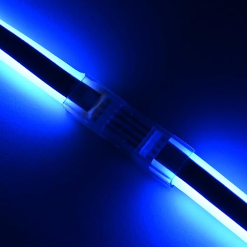 Image of Yescom 10 Sets of I Shape 2 to 1 Wire Splice Connector for BiLume RGBW | AC110-120V LED Neon Rope Lights