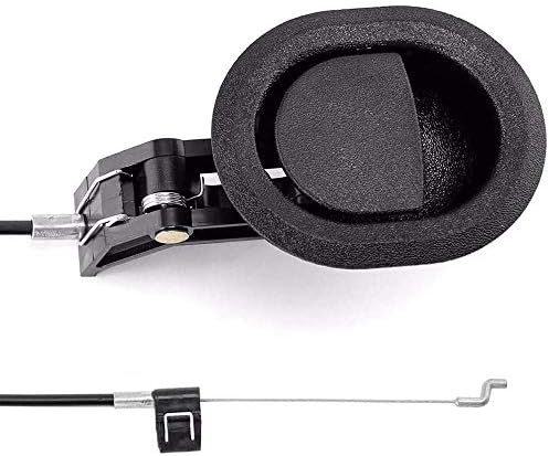 TTmagic Universal Plastic Sofa Chair Recliner Release Pull Handle Replacement Parts with Cable, Fits Ashley and Most Recliner Sofa Brand, Exposed Cable Length 4.9", Total Length is 31"