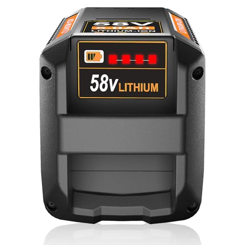Supowill CBP58V50 58V 5.0Ah Replacement Battery for Echo 58V MAX PRO Lithium-Ion Battery, Compatible with 58V MAX PRO Series Power Tool (5.0Ah Capacity)