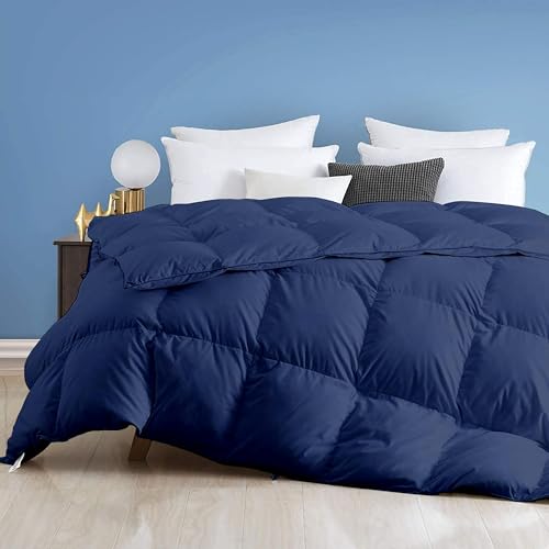 Image of Day Care - 600 GSM Hotel Quality-Down Alternative Microfiber Comforter for Heavy Winter Single Bed Comforter /Blanket /Rajai (60 inch x 90 inch Inches /228cm x 228cm) - Comforter Single Bed|Navy
