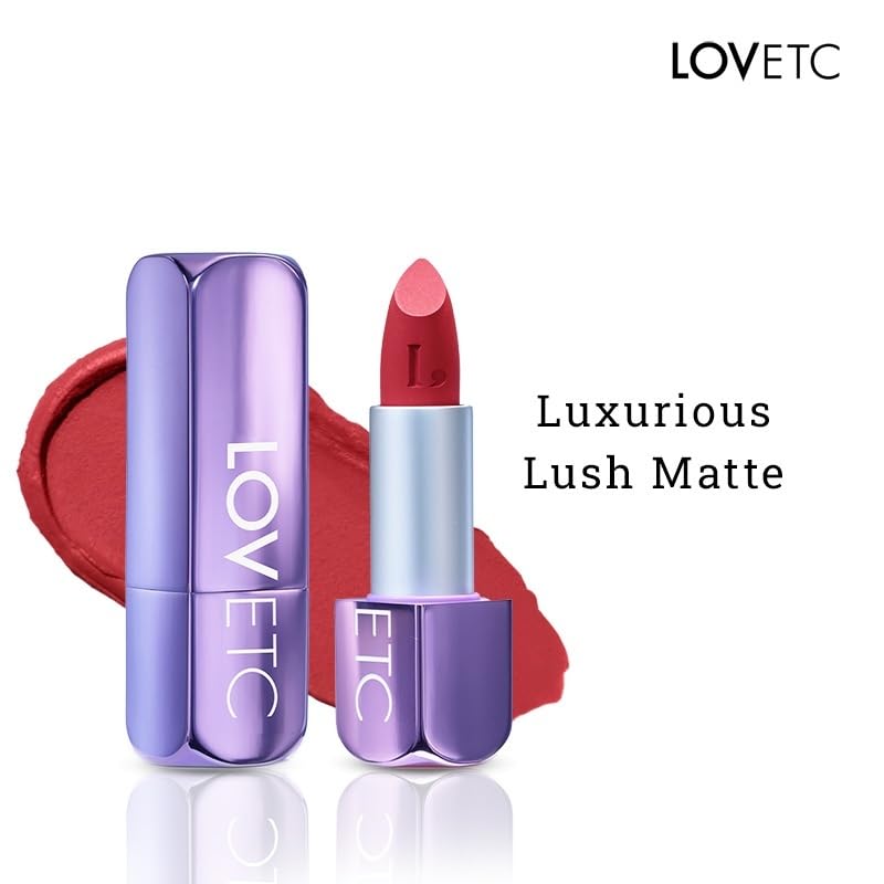 Image of HD Matte Lipstick, Transfer-Proof Makeup, Call The Shots, 4.2g | Hyaluronic Acid & Marula Oil Formula, All-Day Wear, One-Glide Application With Rich Colour Payoff, Vegan & Paraben Free