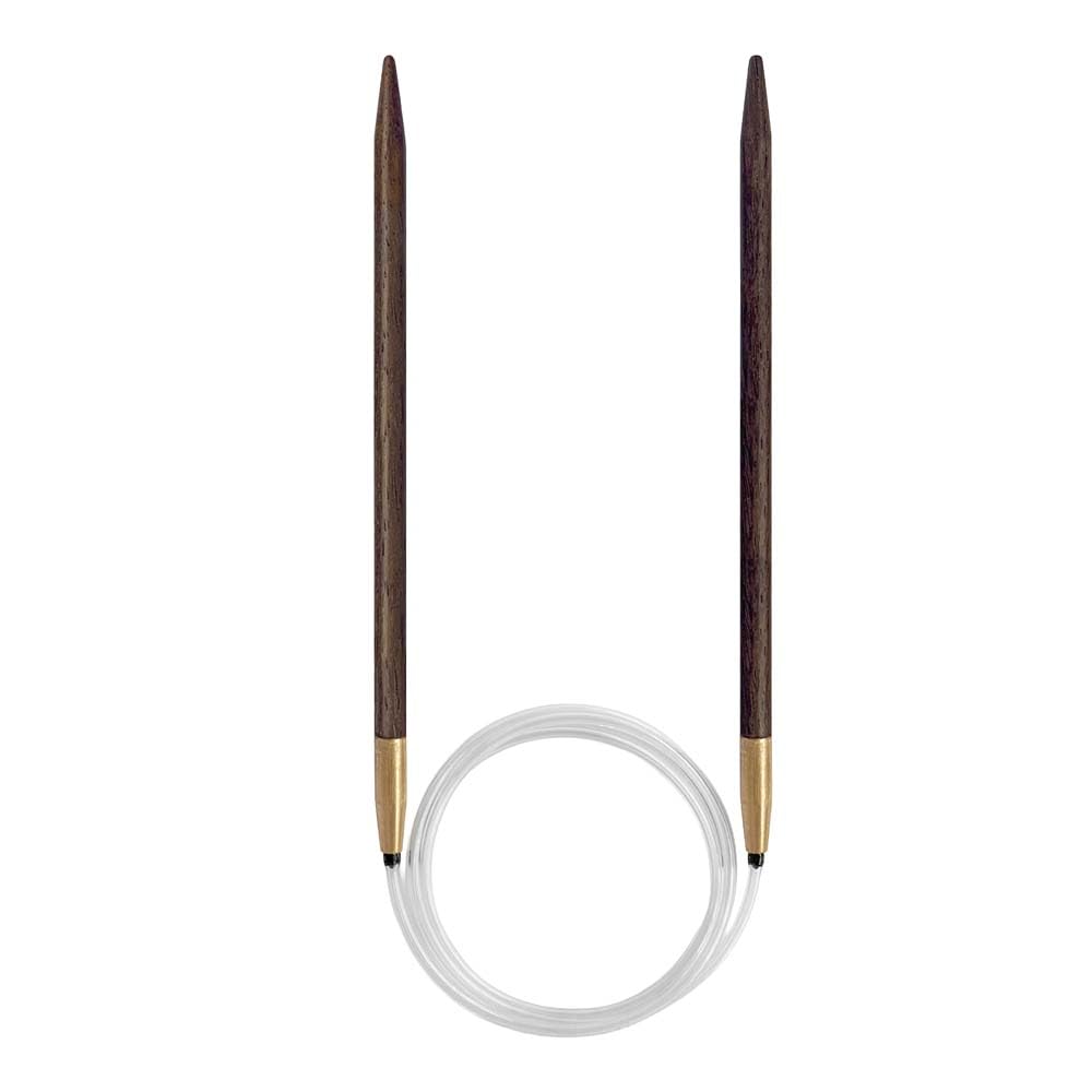 Pony Laurel 360 Swirl Brown Circular Knitting Needle 80cm 5.00mm - 1 Unit