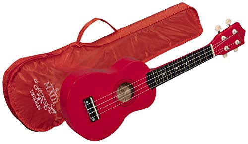 UKELELE SOPRANO 21 PULGADAS MAUI SUNNY 10-RD CON FUNDA PRINCIPIANTES NIOS ESTUDIANTES ADULTOS - ROCKMUSIC ESPAA