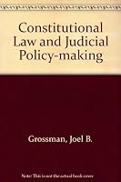 Constitutional Law and Judicial Policy Making 0471328499 Book Cover