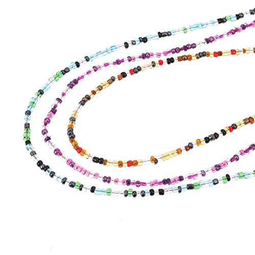 3 pcs Eyeglasses Chain, Glasses Chain Bead Glasses Strap Anti-slip Spectacle Chain Glasses Cord Sunglasses Strap Lanyard Eyewear Strap for Women Sports