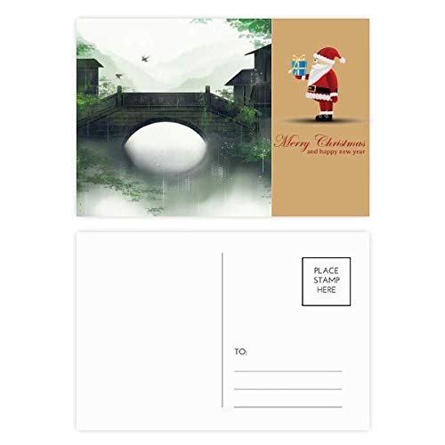 Cartes postales Père Noël lot de 20 pour la saison du Sud
