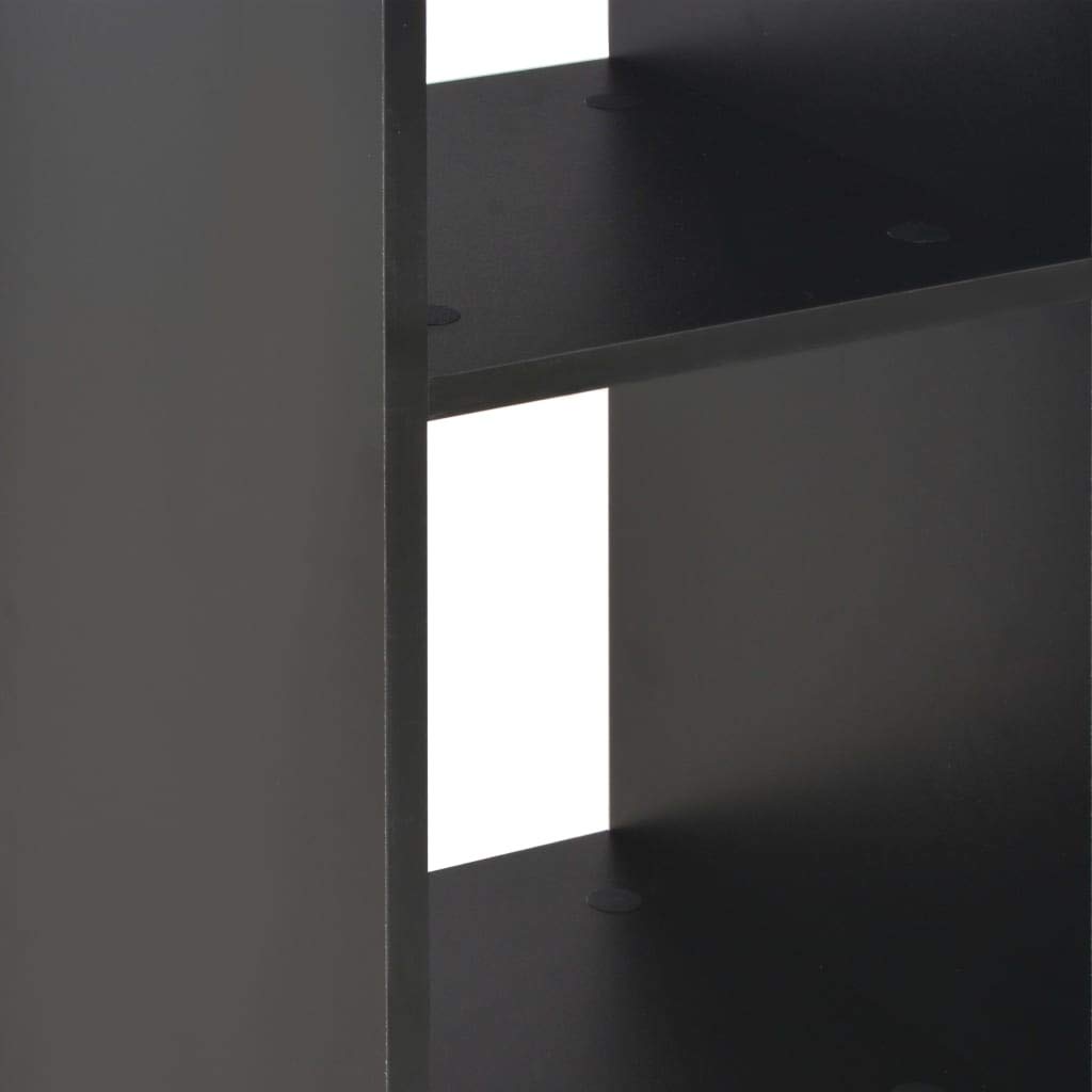 vidaXL Tavolo da Bar Nero 60x60x110 cm