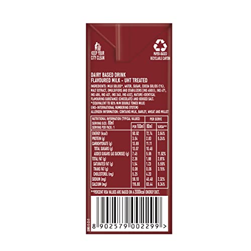 Image of Smoodh Liquid Chocolate Milk 80ml (Pack of 80)