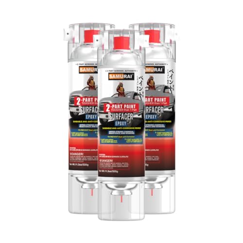 SAMURAI Car Surfacer Red Oxide Primer