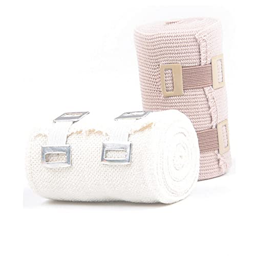Namvo Elastische Bandage Clips, Stretch Metall Bandage Clip Compression Wrap Clip für Bandagen Kompressionsbandagen Kreppbandagen Wei?