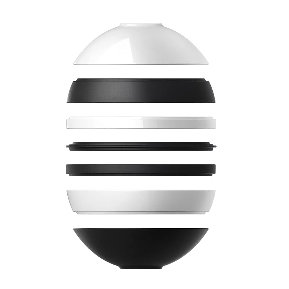 ビレロイ&ボッホ　LA BOULE ブラック＆ホワイト 7ピースセット Villeroy & Boch – La Boule Black & White, 7-elementowy