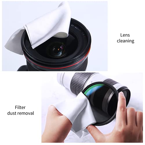 Image of K&F Concept Microfibers Cleaning Cloths 5 Pack - for Smartphones Tablets TV Notebook or Desktop Screen Display Cabinets (5PS)