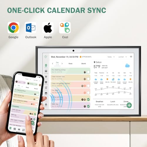 Calendario digital WiFi inteligente con IA - 40% de descuento
