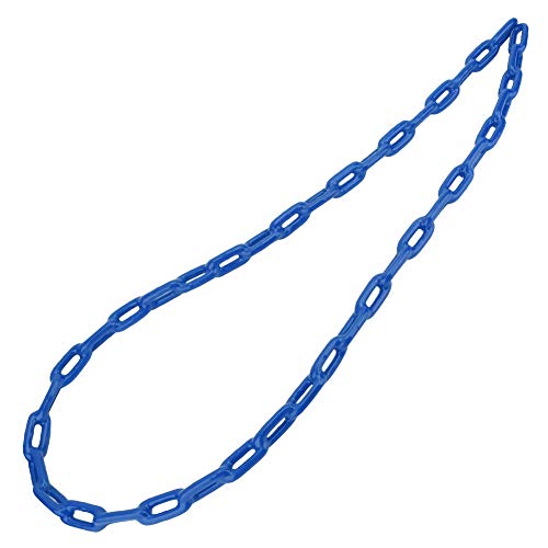 Haofy Chaîne de Balançoire avec Revêtement en Plastique, Chaîne à Maillons en Fer de 1,5 M, Charge de 300 Kg, Résistante à la Corrosion, Installation Facile pour Enfants, Aire de Jeux Intérieure et