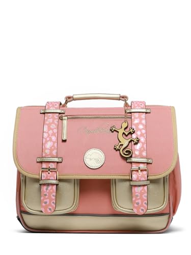 Cameleon Cartable scolaire Rose 35cm Vintage Fantasy...