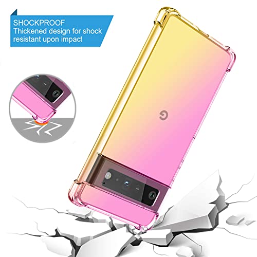 Coque Google Pixel 6 en verre trempé finition rose dorée - 7