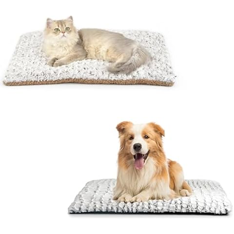 Petace Double Sided Self Heating Pet Pad and Self Warming Cat Bed for Indoor Outdoor Cover