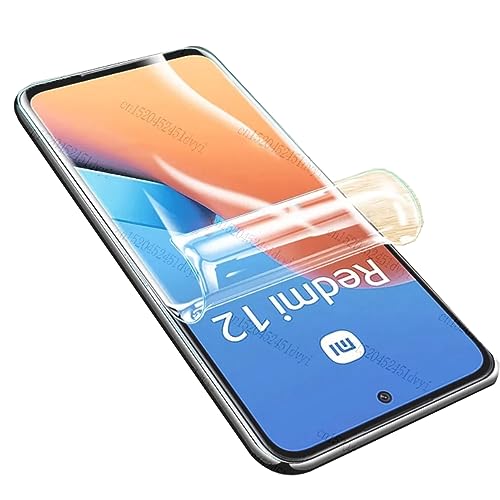 CUFEREDU 2 uds 3D Protector de Pantalla Flexible para Xiaomi Redmi 12 5G / 4G 6.79