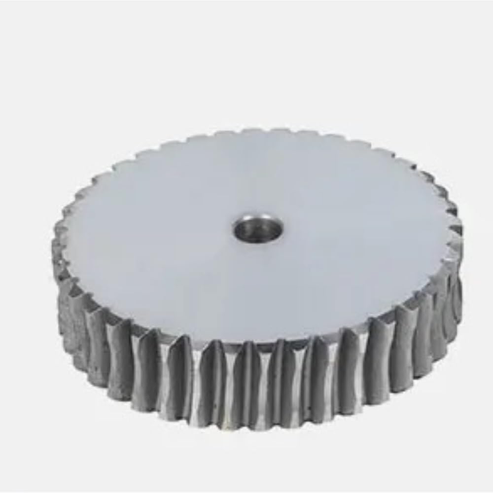 Varilla de transmisión acero 2 m, 45 mm, relación 1:60 for CNC, reductor engranajes helicoidales con orificio proceso, módulo, 60 T