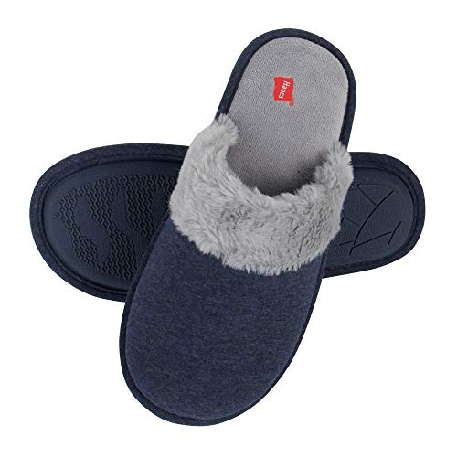 Hanes womens Comfort Cotton on Scuff With Memory Foam and Anti-skid Sole Slipper4